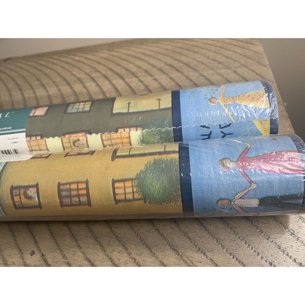 Vtg 1997 Carol Endres Imperial Coordinated Borders 5yd Two Pack New Prepasted‎